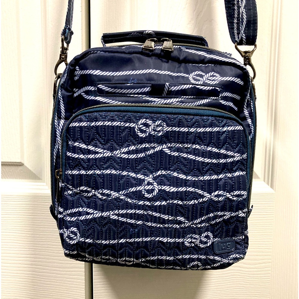 EUC LUG Ranger 2 in Nautical Navy, H10”xL8.5”x3.5” strap extends to max 52”